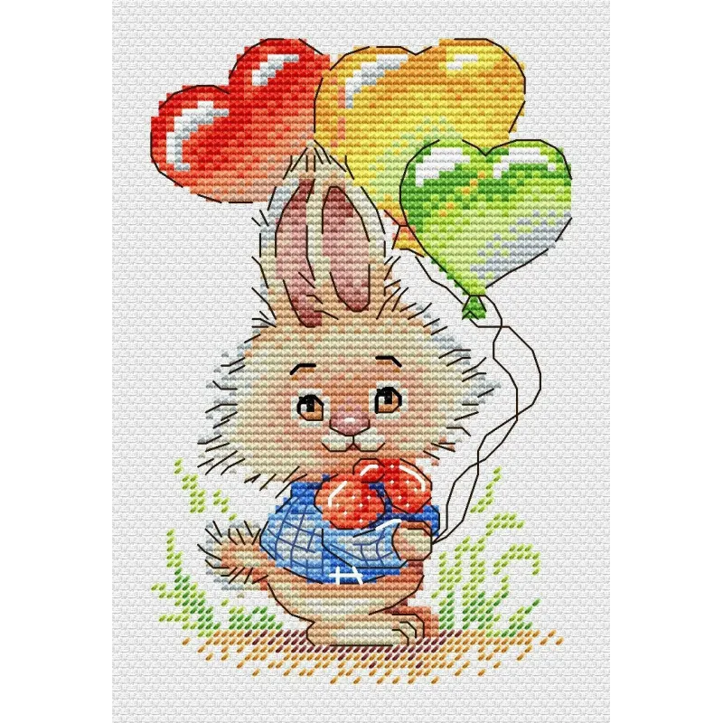 Hase mit Ballons SM-556
