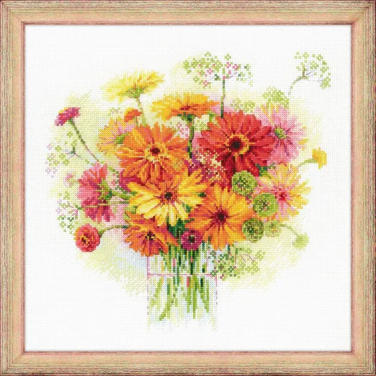 Wasserfarben-Gerbera 1485