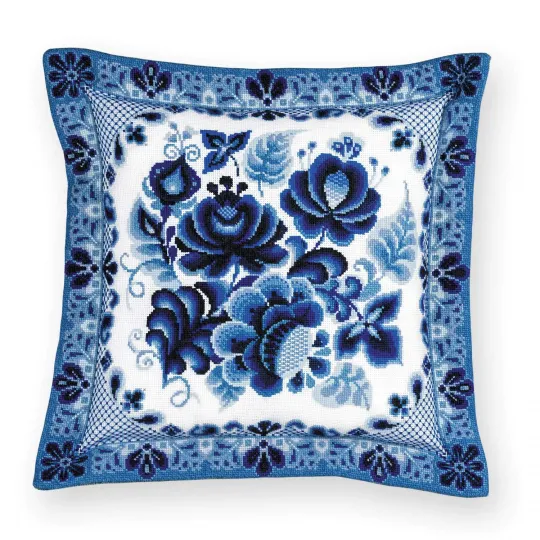 Coussin/Panneau Peinture Gzhel SR1830