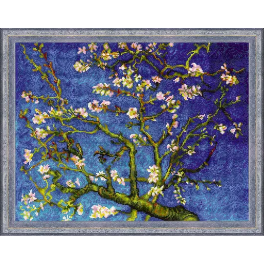 Fleur d'amande après le tableau de V. Van Gogh SR1698