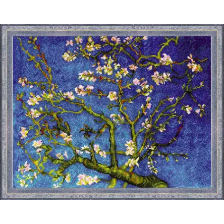 Fleur d'amande après le tableau de V. Van Gogh SR1698