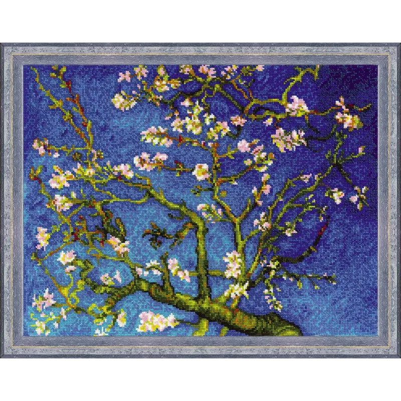 Fleur d'amande après le tableau de V. Van Gogh SR1698