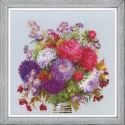 Bouquet avec Asters SR1773