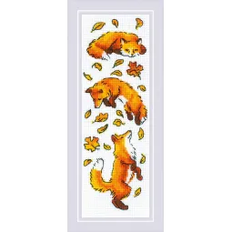 Renards dans les feuilles SR1879