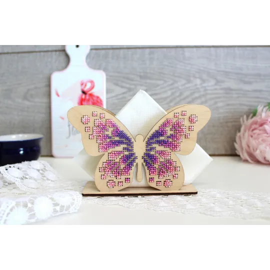 Schmetterling. Serviettenhalter SO-043