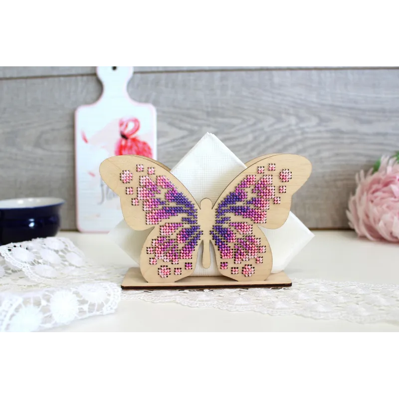 Schmetterling. Serviettenhalter SO-043