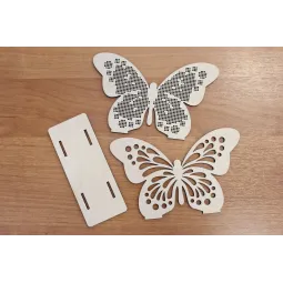 Schmetterling. Serviettenhalter SO-043