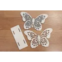 Schmetterling. Serviettenhalter SO-043