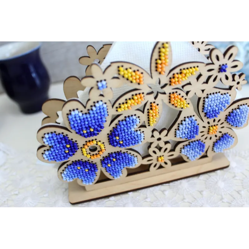 Napkin holder. Flower meadow SO-044