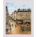 Rue Saint-Honoré d'après le tableau de C. Pissarro SR1955