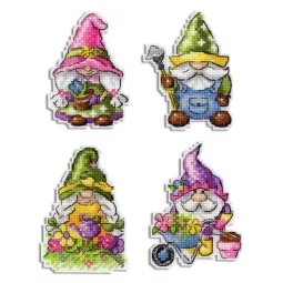 Gnomes de jardin. Aimants SR-717