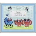 Sale Birth Sampler Owlets SRK-316