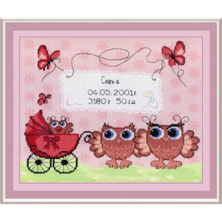 Naissance d'une portée de hiboux SRK-317