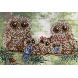 Famille de hiboux SRK-503