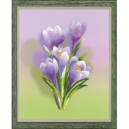 Crocus. Point de satin SRPT-0065