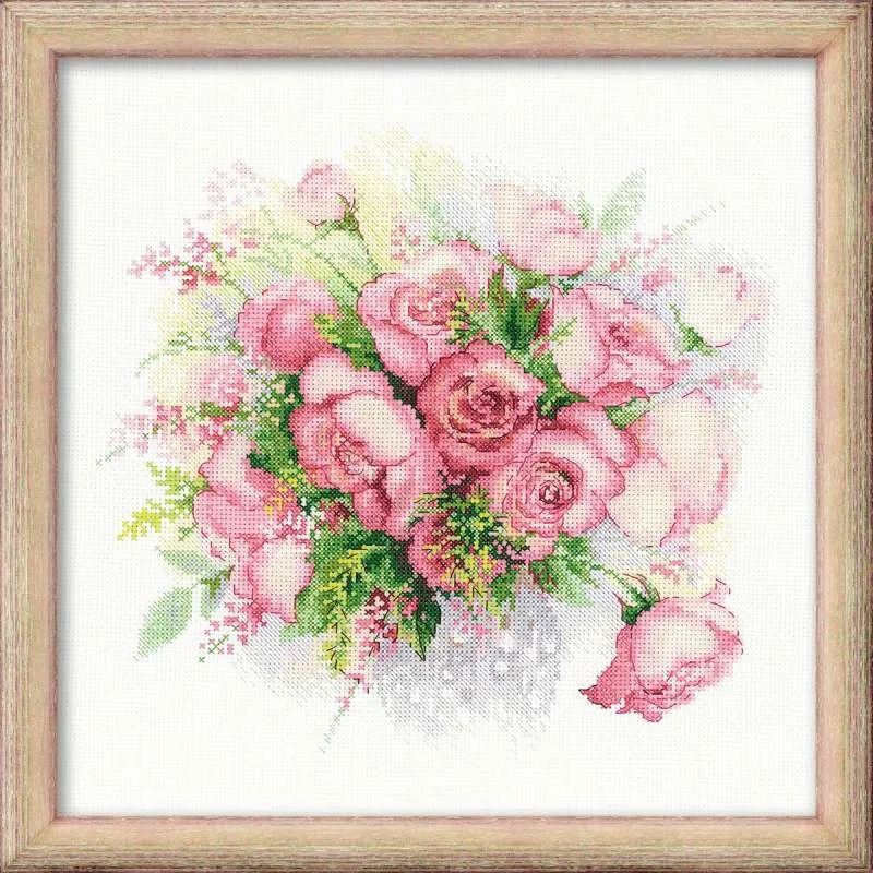 Watercolor Roses 1335