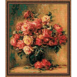 Bouquet de roses d'après le tableau de Pierre-Auguste Renoir SR1402