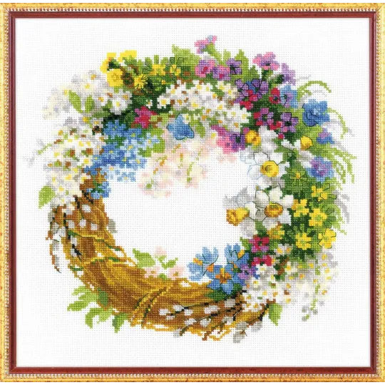 Wreath with Bird Cherry 1536