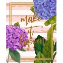 (PROMOTION) Kit peinture par numéro. T007 Make It Happen 40*50