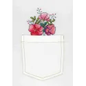 Water-soluble canvas cross sitch kit Scarlet Charm SV-249