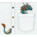 Water-soluble canvas cross sitch kit Noble Dragon SV-252