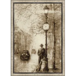 Vieille photo. Attente 1611