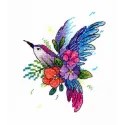 Wasserlösliches Canvas-Kreuzstich-Set Paradiesvogel SV-256