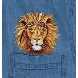 Wasserlöslicher Canvas Kreuzstich-Set König der Straße SV-258