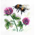 Water-soluble canvas cross sitch kit Fragrant Clover SV-531