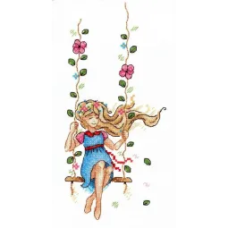 Water-soluble canvas cross sitch kit Dreamer SV-537