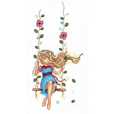 Water-soluble canvas cross sitch kit Dreamer SV-537