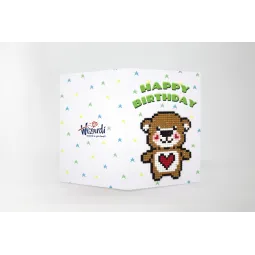 Joyeux Anniversaire (Ours en peluche) WC0325