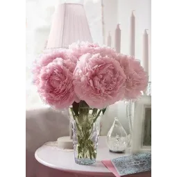 (D) Soft Peonies 27*38 cm WD002