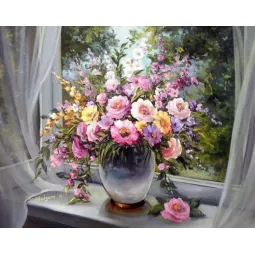 (D) Langų puokštė 48*38 cm WD006