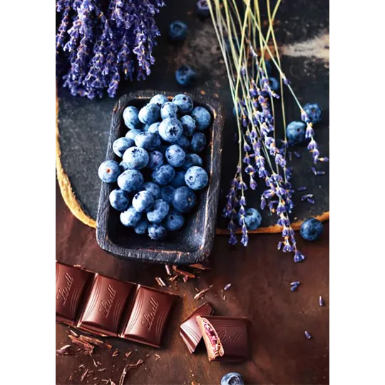 SALE (Discontinued) Chocolate and Blueberries 38*48 cm WD046