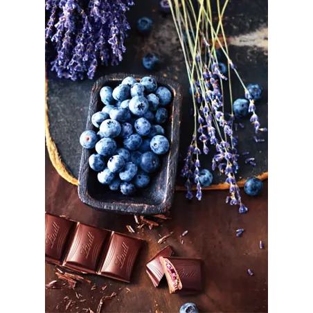 SALE (Discontinued) Chocolate and Blueberries 38*48 cm WD046