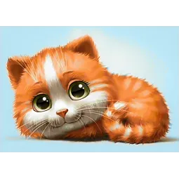 Ginger Cat 30*20 cm WD194