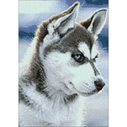 (D) Snow Dog 27*38 cm WD088