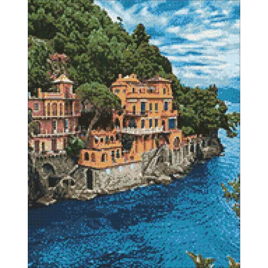 (D) Azure Waters 38*48 cm WD092