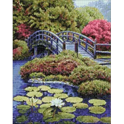 Japanischer Garten 38*48 cm WD096
