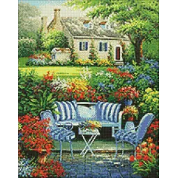 (D) Blumengarten 38*48 cm WD097