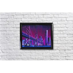 IŠPARDAVIMAS (Nebegaminamas) City Bridge 48*38 cm WD2430
