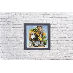 (D) Waiting for Guests 38*38 cm WD2340