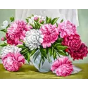 (D) Pivoines vibrantes 48*38 cm WD2352