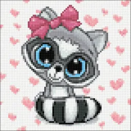 (D) Neugierige Laura 20*20 cm WD2357