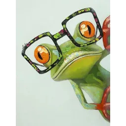 Frog with Glasses 15*20 cm WD2362 (D)