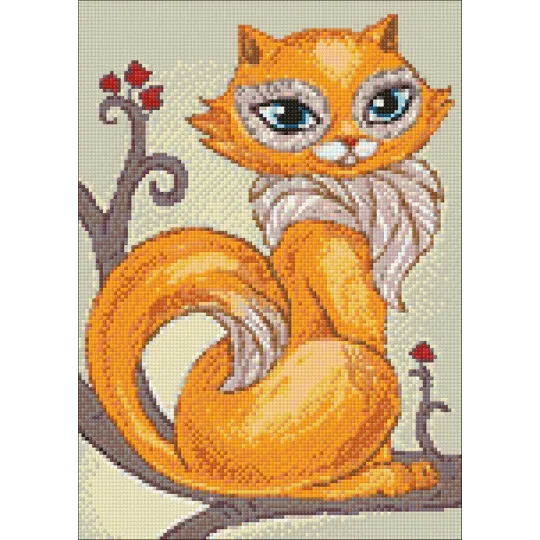 SOLDES (abandonné) Wise Kitty 27 х 38 cm WD203