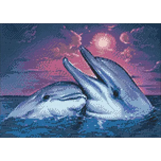 (D) Dauphins 38 х 27 cm WD223