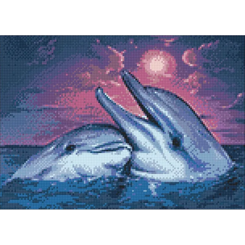 (D) Dauphins 38 х 27 cm WD223