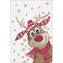 (D) Weihnachtshirsch 20*30 cm WD109